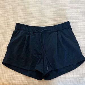 Lululemon 3” inseam navy shorts